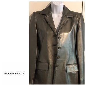 Ellen Tracy leather jacket